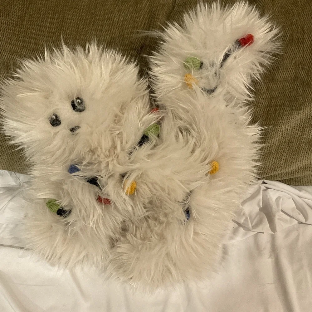 NEW Pottery Barn National Lampoon's Christmas Vacation Cat Pillow NWT